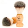 Menesia Shaving Brush for Men, Wood handle Shave Brush,Mens Shaving Cream & Soap Brush (skull)