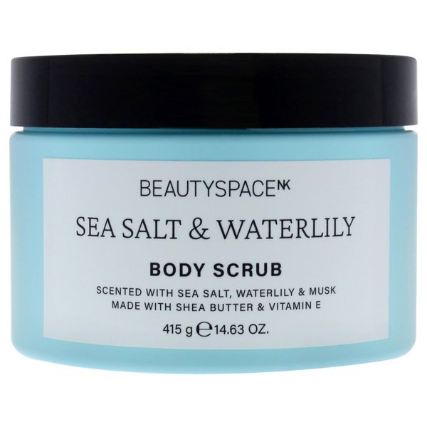 Beauty Space Body Scrub - Sea Salt and Waterlily by SpaceNK for Unisex - 14.63 oz Body Scrub