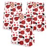 Ladybug Goodie Bags-24 Pcs Ladybug Party Favors Candy Bags with Stickers, Ladybug Goody Gift Treat Bags Ladybug Themed Birthday Party Supplies