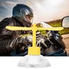 Aramox Bike Helmet Propeller, Decorative Helmet Suction Cup Rubber and Plastic Motorcycle Helmet Propeller Rubber & Plastic(Yellow)