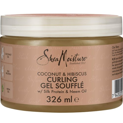 Shea Moisture Coconut and Hibiscus Curling Gel Souffle, 326 ml