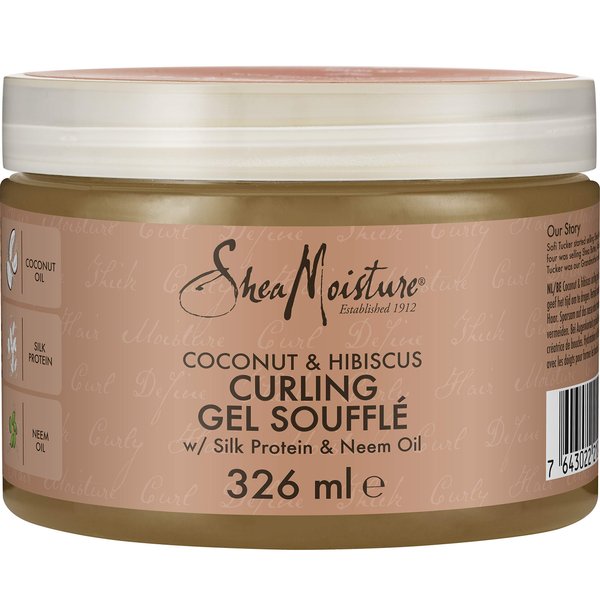 Shea Moisture Coconut and Hibiscus Curling Gel Souffle, 326 ml