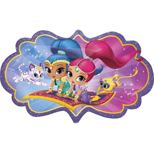 Anagram Shimmer and Shine Birthday Party Supplies 7pc Balloon Bouquet Decorations