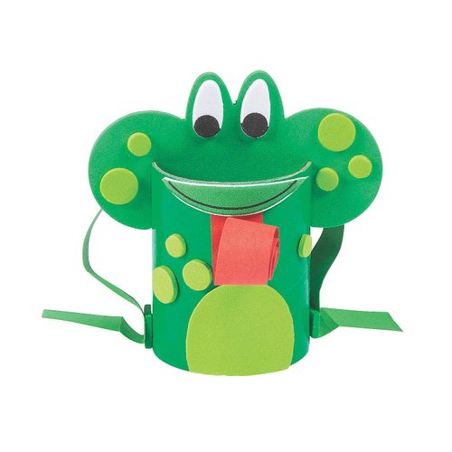 Frog Craft Tube Craft Kit -12 - Crafts for Kids and Fun Home Activities