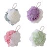 Bath Shower sponge loofas - bath scrubbers, bath ball sponge, bath body exfoliator (Set of 4)