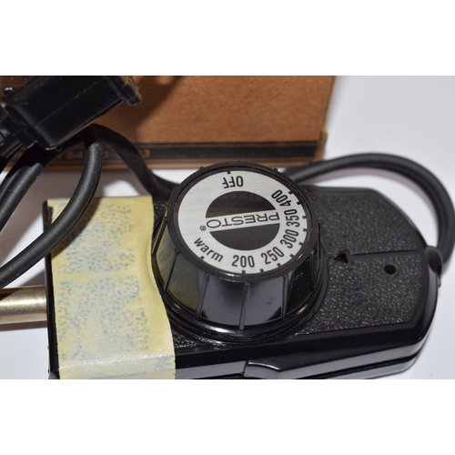 Presto 6900 Electric Griddle Heat Control, Black