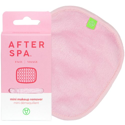Reusable Makeup Remover Pads by Afterspa, Face Towels, Mini Eye Makeup Remover Wipes, Vegan, Cruelty Free, Small