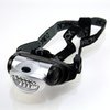 Dorcy 8-LED Adjustable LED Headlight Flashlight with Blinking Red Light Setting and Push Button Switch, Black (41-2095)