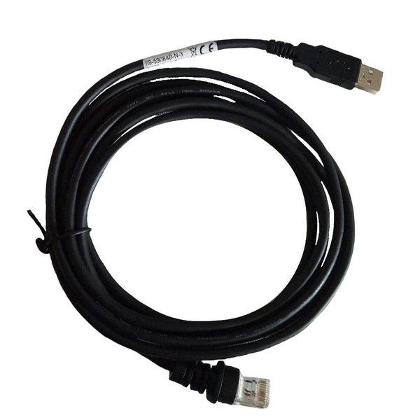 Honeywell 59-59084-N-3 Straight USB Cable, Type A, Host Power, 9.5' Length, Black