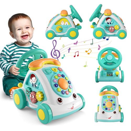 2024 Christmas Car Toy for 1 2 Year Old Boy|Early Educational Learning Baby Toys for 12-18 Months|First Birthday Gifts for 1 Year Old|Sensory Toys for Toddler 1-3