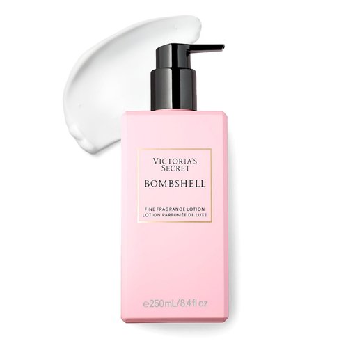 Victoria's Secret Bombshell Fragrance Lotion, Notes of Purple Passion Fruit, Shangri-La Peony & Vanilla Orchid, Scented Body Lotion for Women (8.4 oz)