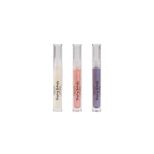 Profusion Cosmetics Empowered Butterfly Glassy Lip Gloss Set, Long Wearing Elegance With Glassy Lip Gloss Trio