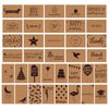 Best Paper Greetings 36 Pack Assorted All Occasion Cards with Envelopes in 36 Unique Designs for Birthdays, Congratulations, Sympathy, Thank You (Kraft Paper, 4x6 In)