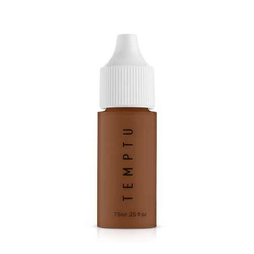 TEMPTU SilkSphere Airbrush Foundation: Long-Lasting Liquid Makeup, Medium-Full Coverage | 4-In-1 Formula Foundation, Primer, Concealer & Corrector | Luminous, Dewy Finish | 11 N/W Chestnut|.25 Fl Oz