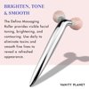 Vanity Planet Defina Contour and Define Massaging Roller - Facial Roller Helps Stimulates Blood Flow and Helps Reduce Fine Lines - Unique V-Shaped Design for Cooling Precision