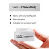 Made by Dentists Professional Teeth Whitening Powder - Remineralizing Hydroxyapatite Tooth Powder Formula with Pap, and Diamond Pwdr - Non-Abrasive Stain Remover for Instant Results