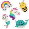 Cymbana Kids Sewing Kit Make Your Own Creative Felt Plush Animals Toy Craft Art Set for Beginners, Girls Gifts for Children 6+