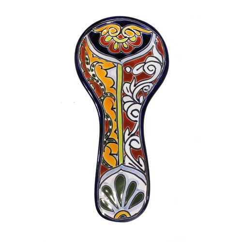 Tierra Fina Talavera Spoon Rest - 10" x 4.50"
