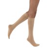 JOBST Opaque Knee High 15-20 mmHg Compression Stockings, Closed Toe, Small Petite, Natural