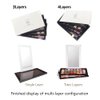 Coosei Acrylic Magnetic Makeup Palette Eyeshadow Palette Empty for ABL2 and dABL2 only an Additional Stackable Layer for More Space (Stackable Extra 1 Layer),Unsuitable for ABL1