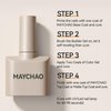 MAYCHAO 15ML Clear Builder Nail Gel 7 in 1 Clear Builder Strengthener Gel Nail Polish for Nail Extension, Hard Gel Builder Base Gel Rhinestone for Home Manicure, 0.5 OZ