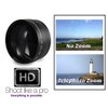 2-PC Lens Set HD Wide Angle & 2.2X TELEPHOTO Lens for Canon VIXIA HF M500