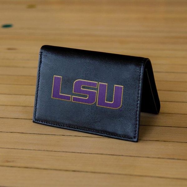 Rico Industries NHL Embroidered Leather Trifold Wallet, Boston Bruins