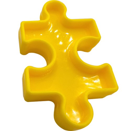 Mandarin Bird Toys by M&M 3002 Plastic Puzzle Piece Pk8 - Smoothly Shaped Brightly Colored Classic Bird Foot Toys, Interlocking, Create Designs and Patterns, Great Fun for Sm and Med Size Pet Birds