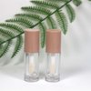 COSIDEA 14pcs Empty 6ml big brush lip gloss tubes for DIY lip gloss,Nude lipgloss containers