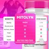 (2 Pack) Mitolyn, Official Mitolyn Purple Peel Capsules with All Natural Ingredients, Mito Lyn Advanced Formula Health Support Maximum Strength Wellness Supplement for Women and Men (120 Capsules)