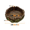 Small Reptile Food Bowl Water Dish, 2 PCS Reptile Feeding Food Bowls for Bearded Dragon Leopard Gecko Lizard Frog Hermit Crab