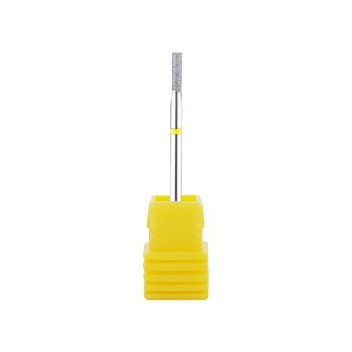 NMKL38 Diamond Bit Small Barrel Shape Electric Nail Drill File Cuticle Cleaner Tool for Rotary Nail Drill Machine Manicure Pedicure Polishing Kit (Extra-fine)