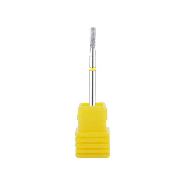 NMKL38 Diamond Bit Small Barrel Shape Electric Nail Drill File Cuticle Cleaner Tool for Rotary Nail Drill Machine Manicure Pedicure Polishing Kit (Extra-fine)