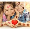 UVUXO Dessert Cake Temporary Tattoos for kids - 118 Styles Sheets Ice Cream and Donuts Tattoos Temporary for Girls Dessert Cake Birthday Party Supplies for Kids
