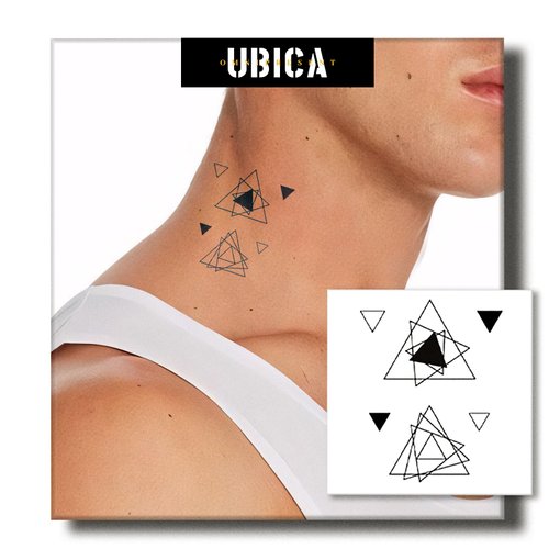 UBICA Temporary Tattoos Adult, 2 Sheets Fake Tattoos, Realistic And Long-Lasting Non-Reflective, ...