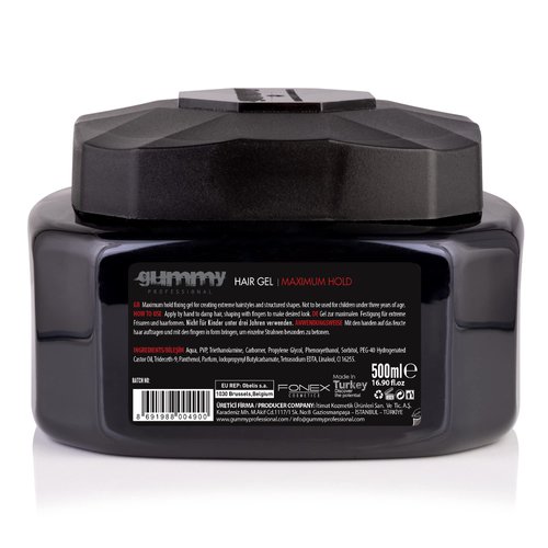 Gummy GU-GU101B Hair Gel, 500 ml