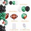 Hombae Football Party Decorations, Football Birthday Party Decorations Supplies Kit, Football Cupcake Toppers, Football Decorations for Party, Football Banner with Football Balloon Garland Arch Kit