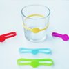 Minsoda Stretchable Drink Markers 24pcs, Wine Glass Markers, Drink Identifiers for Glasses Cup, Beer Bottle, Mug, Jar, Cocktail Glass, Drink Labels for Party