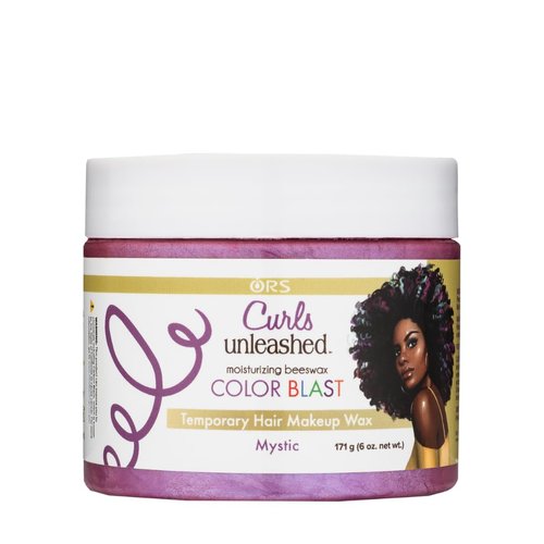 ORS Curls Unleashed Color Blast Hair Wax, Temporary Curl Defining Wax, Mystic, (6.0 oz)