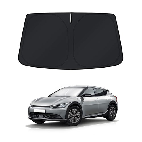KUST Windshield Sun Shade for Kia EV6 2022 2023 2024 2025 Window Shade Sun Visor Cover Foldable B...