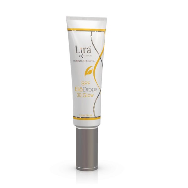 Lira Clinical SPF EliōDrops 30 Glow - 1 fl oz - 16% Zinc Oxide Physical Sunscreen for Face - UVA/UVB/HEV Broad Spectrum & Reef Safe Sunscreen Serum - for All Skin Types