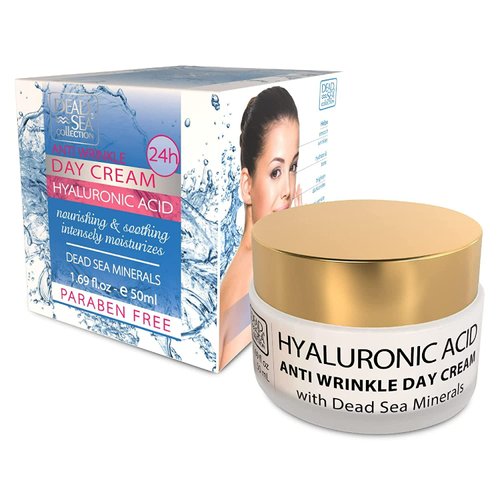 VEBA 24h Anti Wrinkle Day Cream Hyaluronic Acid, 1.69 fl oz (50ml)