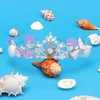 YARIEW Mermaid Crown, Fish Scales Seashell Headband Tiara for Women and Girls, Mermaid Birthday Party Decorations, Christmas Prom Gift