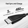 TOZO USB-C to USB-A Charging Cable HT2 HA1 T6 T10 A1 T12 A3 A2 OpenEgo O2 NC2 NC3 NC7 NC9 Earbuds, W1 W3 Wireless Charger, PA2 PA1 PE1 Speaker, All USB C Phone Tablet, Headphone Earbuds
