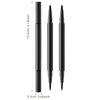 LYBHDAFA 2PCS Microblading Eyebrow Pencil, 2-In-1 Dual-Ended Waterproof Eyebrow Pen with 4-Fork-Tip & Ultra-Precise-Tip for Hair-Like Natural Eyebrow Makeup, Eye Brow Pencils for Women -Dark Brown