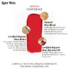 Kjaer Weis Red Lipstick. Hydrating Red Lip Color with Soft Satin Finish. Organic, Nourishing Ingredients for Long Lasting Red Lip stick with Smudge-Proof Wear (Confidence Iconic)