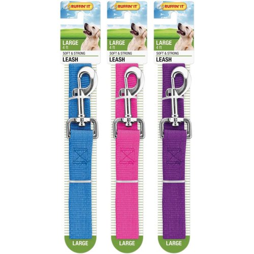 American Leather Nylon Leash Assorted, 1" x 4"