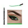 DNM Cat Eye Makeup Waterproof Neon Colorful Liquid Eyeliner Pen Make Up Comestics Long-lasting Black Eye Liner Pencil Makeup Tools (green)