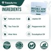 TreeActiv Invisible Salicylic Acid Cystic Acne Treatment For Face Original Formula, 0.5 fl oz, Acne Face Cream, Acne Spot Treatment for Face & Body, Acne Clearing Cream Moisturizer for Teens & Adults
