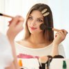 Leezmark 12 Pcs No Bend Creaseless Hair Clips for Women - Salon Styling Flat Clips for Makeup and Girls